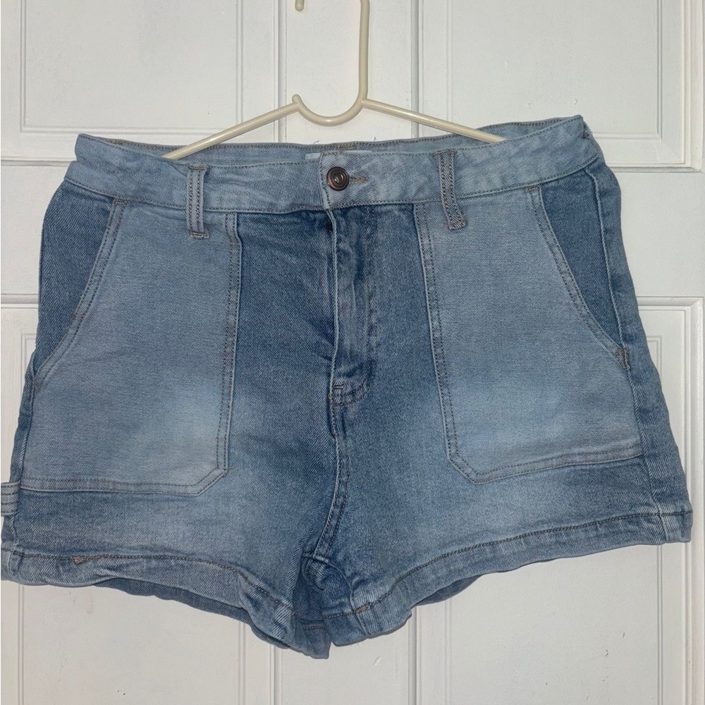 Celebrity Pink Light Blue Jean Shorts